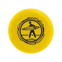 Wham-O Frisbee Pro Classic 130g Yellow Surfer Crossing