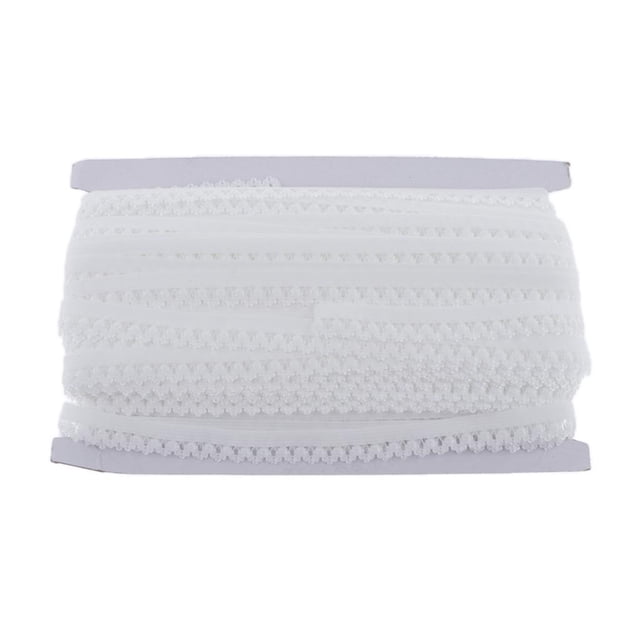 50 Yards Stretch Lace Stretch Ribbon for Wedding Decorations, Gift Wrapping White