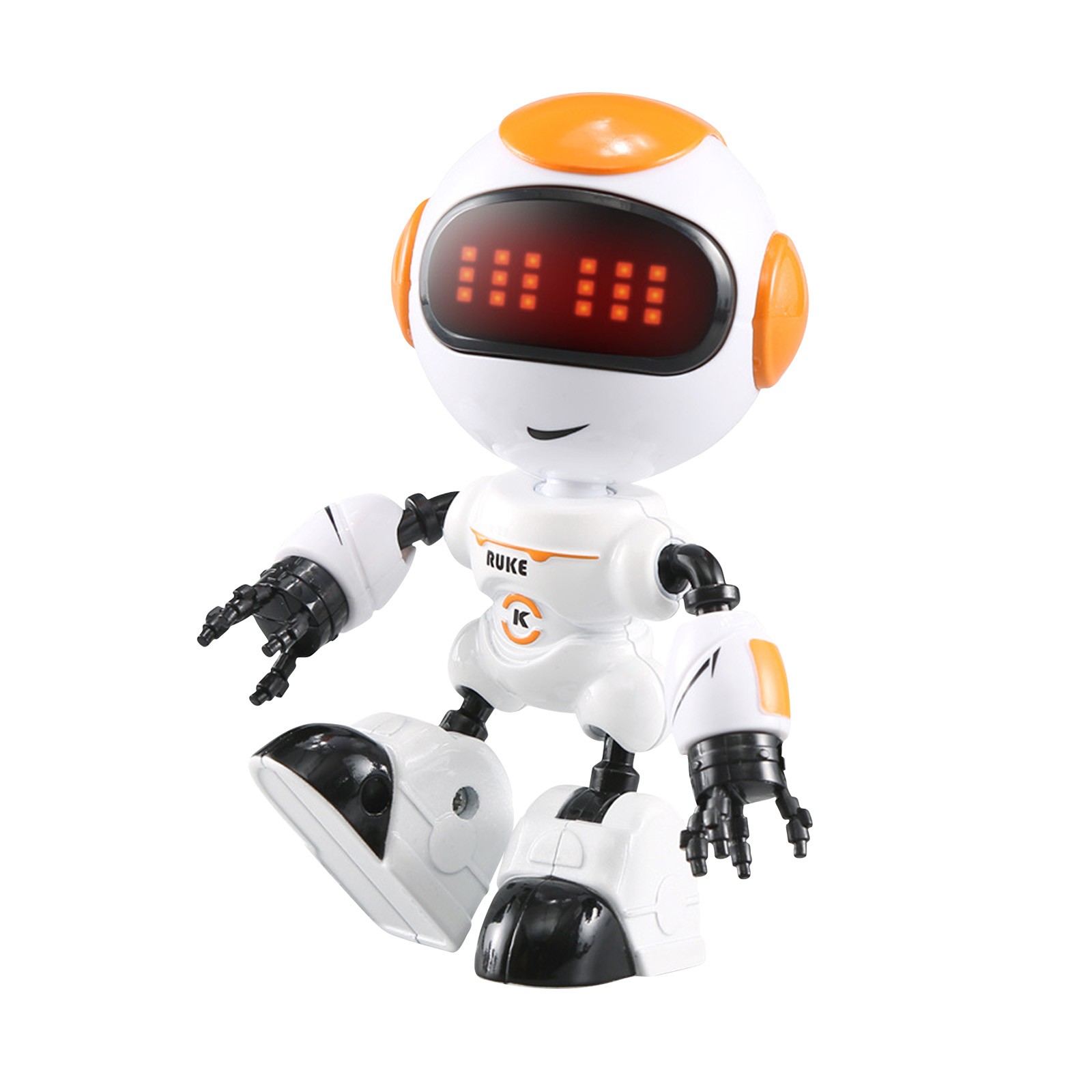 Agiferg Alloy Robot Induction Sound Effect Music Light Educational Toy