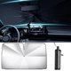 thumbnail image 3 of El Parasol Para El Parabrisas Más Nuevo Para El Coche, Mejorado Con Reflector Nano Upf50+, Protege El Coche Del Daño Solar, Sombrilla Parasol Para El Coche, Suv, Camión, Mantiene El Coche Fresco Y C, 3 of 8