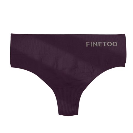 

zuwimk Womens Panties Sexy Women s Underwear Cotton Panties G String T-Back Thongs Lingerie Wine XL