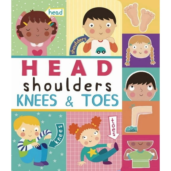 Nursery Rhyme Board Books Head, Shoulders, Knees, and Toes, (Board Book)