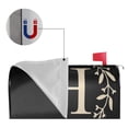 thumbnail image 5 of PHELIKA Classic Monogram Letter H Magnetic Mailbox Covers Post Letter Box Cover Standard Size 21H x 18W, 5 of 8