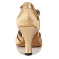 thumbnail image 3 of Blue Bell Shoes HANDMADE Women's Ballroom Wedding Competition Dance Shoes Ashley - Flesh - 2.5" -7.5, 3 of 3
