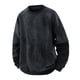 thumbnail image 1 of pstuiky camisas de manga larga para hombre, Sudadera deportiva de manga larga con bolsillo y color liso para hombre top de hombre s, 1 of 7