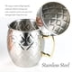 thumbnail image 5 of Taza Acero inoxidable Agua Vino Café Taza de bebida de la leche con mango Moda Tazas Reutilizable Reutilizable Gifts Gifts Bar Party Glossy 550ml seitruly  HA028164-02B, 5 of 7