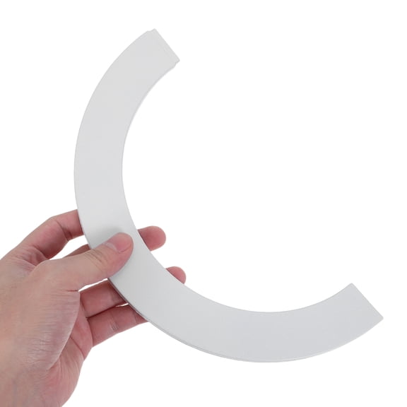 LOLIPPYY White Ceiling Pipe Hole Cover Universal Flange Plate for Kitchen and Floor Plumbing Fixtures