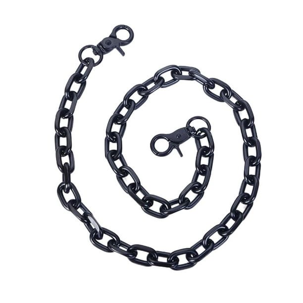 Qarigey Cadenas para pantalones, combina con todo, Metal especial, cadena útil de moda, característica, ropa fresca, accesorios, ropa para hombres y Ropa, zapatos y accesorios Miscelánea Negro Qarigey AP013978-01