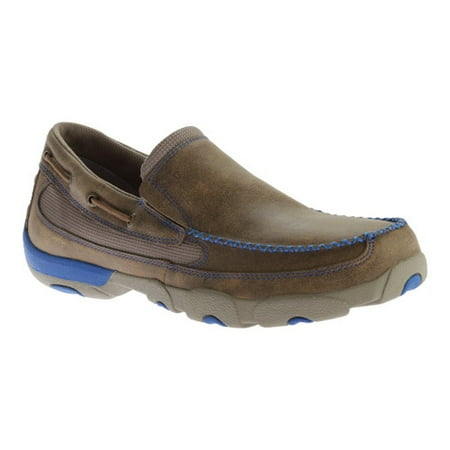 Jungle Moc Slip Ons - Men's Twisted X Boots MDMS005 Driving Moc Slip On