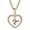 Y, variant on Guodhu Initial Heart Necklace for Women CZ Heart Letter A-Z Name Alphabet Pendant Necklace Valentine's Day gift