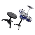 thumbnail image 3 of Drum Set Abs Assorted Color Kids Drum Set For Musical Education 1Set, 3 of 8
