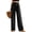 Bm 01 Black, variant on Womens Casual Wide Leg Pants High Waisted Button Down Straight Long Trousers Palazzo Pants Slacks with Pockets S-3XL