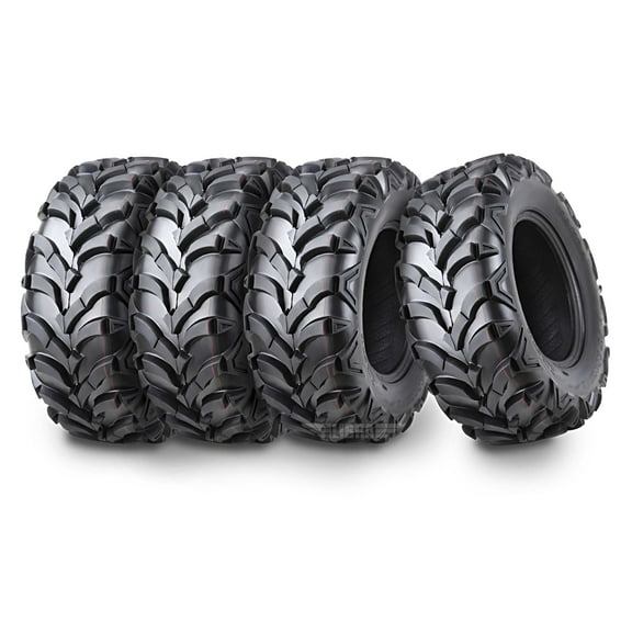 Wanda ATV/UTV Tires 25x10-12 25x10x12 Front & Rear 6PR P341, Set 4