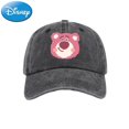 thumbnail image 2 of Disney-gorra de béisbol de dibujos animados, bonita gorra de béisbol con diseño de oso fresa Kawaii, protector solar, parasol, informal y creativo, novedad, venta al por mayor Fivean unisex, 2 of 2