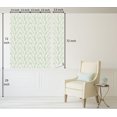 thumbnail image 5 of Ambesonne Leaves Peel & Stick Wallpaper for Home, Green Aloha Leaf Botanical, 13"x72", Pastel Green White, 5 of 5