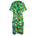 thumbnail image 4 of Vestido holgado con bolsillos y lentejuelas funky para mujer, vestidos largos de noche para mujer, vestidos largos para mujer, 4 of 6