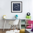 thumbnail image 2 of Sketchy Extinct Dinosaur Black Framed Print Under Glass, design by HUE and MI and Sangita, 2 of 10