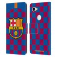 thumbnail image 1 of Head Case Designs Officially Licensed FC Barcelona 2019/20 Crest Kit Home Leather Book Wallet Case Cover Compatible with Google Pixel 3a, 1 of 6