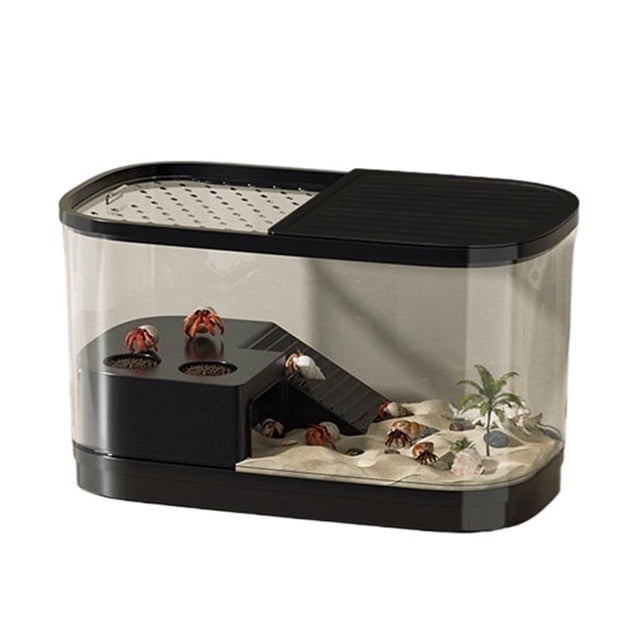 Turtle feeding box small dedicated detachable climbing platform