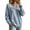 Light Blue -BY28, variant on Dwellite Womens Knit V Neck Sweater Long Sleeve Fall Tops Lightweight Basic Pullover Tops White XL