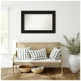 thumbnail image 4 of Amanti Art Custom Wall and Bathroom Mirror (28.75 x 43.75 in.), Mezzanine Espresso Frame, 4 of 7