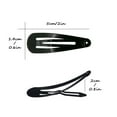 thumbnail image 4 of Phenofice 100pcs Random Color Hair Barrettes for Kids Hair Accessory Daily Life, 4 of 5