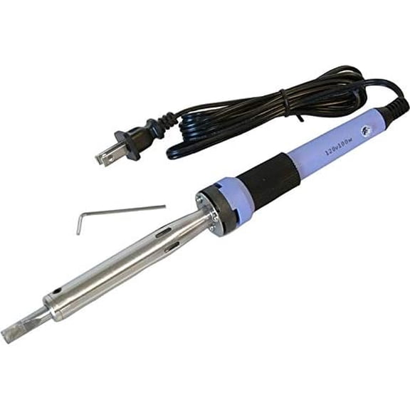 100W Soldering Iron - Compact, Chisel Tip, 1000F, Corded Electric