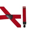 thumbnail image 4 of CTM  Elastic Anti Slip Pin Clip Suspenders with Leather Drop Tabs (Men), 4 of 4