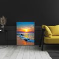 thumbnail image 3 of 5D DIY diamante pintura completo redondo taladro puesta de sol playa pared decoración arte de diamantes de imitación Hugtrwg Para estrenar, 3 of 9