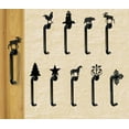 thumbnail image 2 of Village Wrought Iron Floral - Door Handle - Vertical, 2 of 2