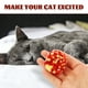 thumbnail image 3 of 15 juguetes con pompones para gatitos, pelota de descompresión para gatos, pelota de peluche para masticar., 3 of 5