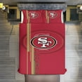 thumbnail image 6 of San_Francisco Duvet Cover 3 Piece Bedding Set Football Comforter Cover Set Soft Duvet Cover with Pillowcase (no quilt) 86"x70", 6 of 6