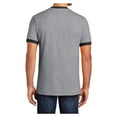thumbnail image 5 of Mafoose Men Ringer Tee Male T-Shirts Athletic Heather/ Jet Black S, 5 of 6