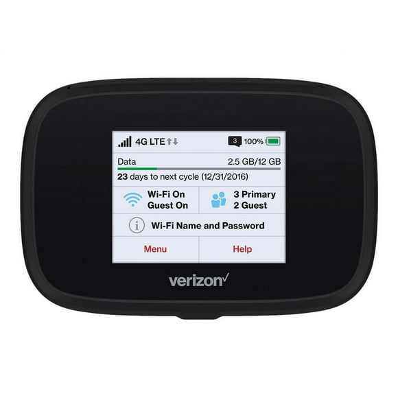 Verizon Wireless Jetpack MiFi 7730L - Mobile hotspot - 4G LTE Advanced - USB - 12 Mbps - Wi-Fi 5 - Verizon
