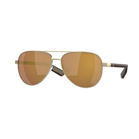 Sunglasses Costa Del Mar 06 S 4002 400228 Peli Brushed Gold Mirror