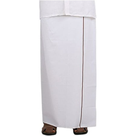 

Royal Kurta Men s Cotton Dhoti (ROYAL_05_White_Free Size)