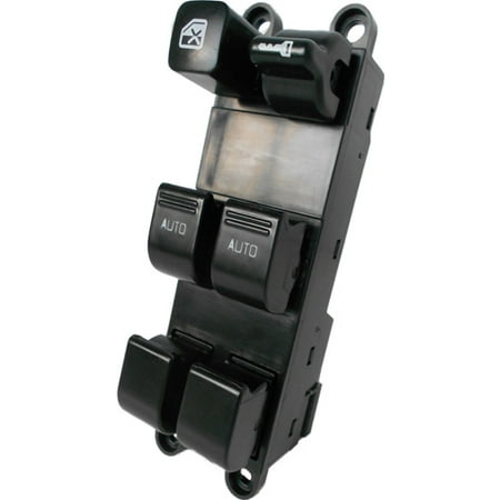 Nissan Altima Window Switch - Nissan Altima Master Power Window Switch 1998-2001 (1 Touch Up & Down) (1998 1999 2000 2001) (electric control panel lock button auto driver passenger door)