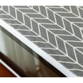 thumbnail image 4 of Microwave Oven Cover Dustproof Cotton Machine Protector Decorative Kitchen Appliance Cover with Side Storage Pockets(Grey Arrow), 4 of 8