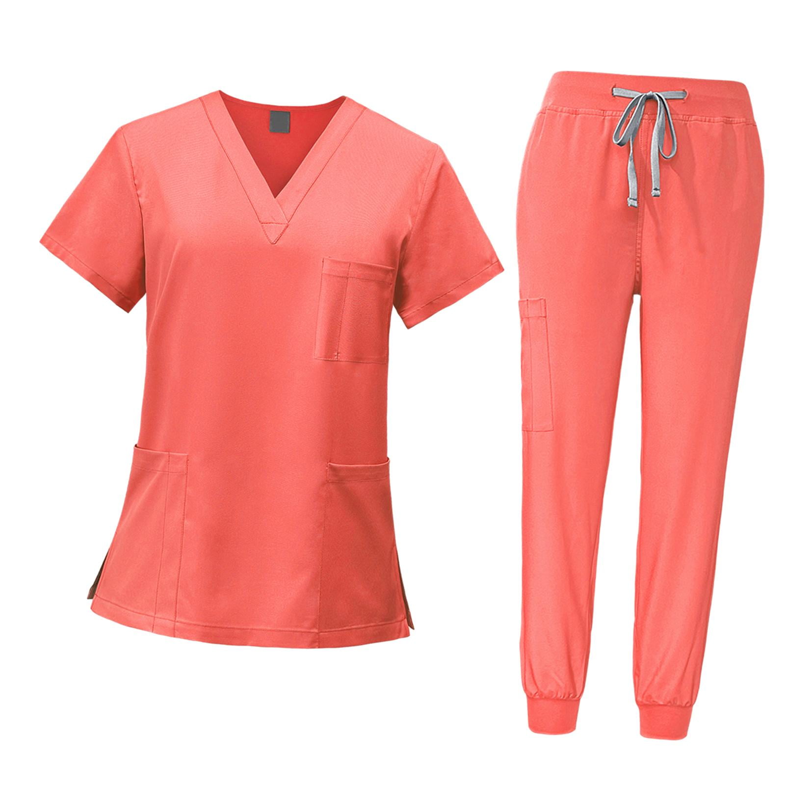 Milaget Ensemble d'Uniformes pour Femmes Vêtements Respirants Haut