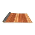 thumbnail image 2 of Ahgly Company Indoor Rectangle Abstract Orange Modern Area Rugs, 3' x 5', 2 of 4