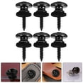 thumbnail image 3 of 6pcs Guitar Strap Locks Mushroom Head Guitar Strap Button Electric Guitar Strap Lock, 3 of 8