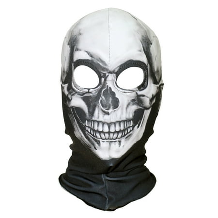 Ghost Balaclava Face Masks Halloween Cosplay Skull White