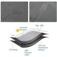 thumbnail image 4 of STARTWO Waterproof Patio Furniture Set Covers - Tear-Resistant Windproof for Rectangular Outdoor Furniture,Gray, 4 of 7
