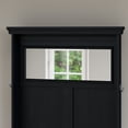 thumbnail image 6 of Bush Furniture Fairview Hall Tree with Storage Bench, Black and Cherry, 6 of 8