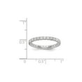 thumbnail image 2 of 1.00 Carat (Ctw H-I, I1-I2) Diamond Eternity Wedding Band in 14K White Gold Ring, 2 of 6
