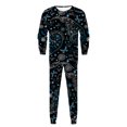 thumbnail image 4 of Traje de suéter de otoño O-cuello de manga larga Traje deportivo de ocio Ropa de hombre Pompotops  oipoqjl8666, 4 of 5