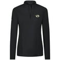 thumbnail image 2 of Women's Levelwear  Black Nashville Predators  Upright Quarter-Zip Pullover, 2 of 3