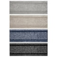 thumbnail image 5 of VCNY Home Heathered Hotel Navy/White Microfiber Bath Rug Runner, 20" x 60", 5 of 5