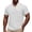 White, variant on Mens Golf Polo Shirts Short Sleeve Casual Banded Bottom Stretch Classic Fit Solid Knit T-Shirts