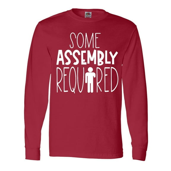 Inktastic Some Assembly Required Left Arm Amputee Long Sleeve T-Shirt